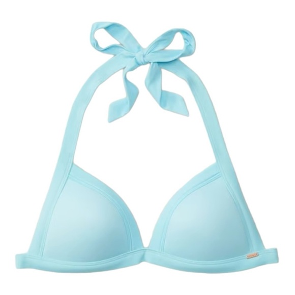 Victoria Secret Push-Up Triangle Bikini Top V-Front Itsy Swimsuit Bottom 2PC - Picture 8 of 9